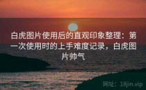 白虎图片使用后的直观印象整理：第一次使用时的上手难度记录，白虎图片帅气