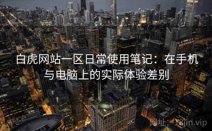 白虎网站一区日常使用笔记:在手机与电脑上的实际体验差别 第2张 白虎网站一区日常使用笔记:在手机与电脑上的实际体验差别 第2张