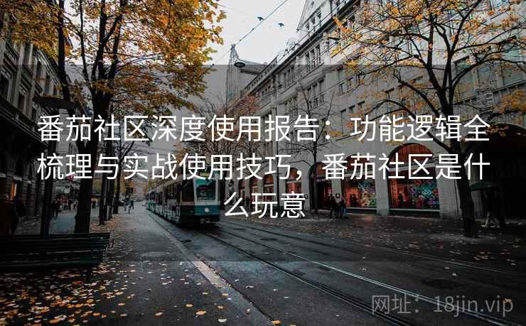 番茄社区深度使用报告：功能逻辑全梳理与实战使用技巧，番茄社区是什么玩意  第1张