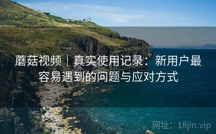 蘑菇视频|真实使用记录:新用户最容易遇到的问题与应对方式 第2张 蘑菇视频|真实使用记录:新用户最容易遇到的问题与应对方式 第2张